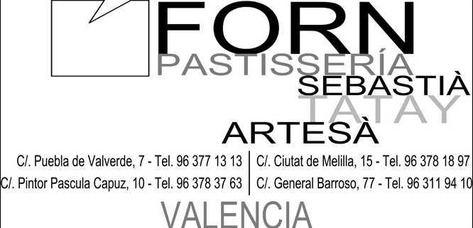 Forn Pastiseria Sebastia Tatay